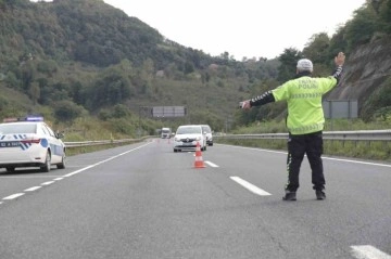 Ordu’da bir haftada yaklaşık 16 bin araç denetlendi