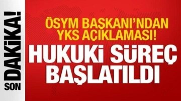 ÖSYM'den açıklama: Dezenformasyon amaçlı paylaşımlarla ilgili hukuki süreç başlatıldı