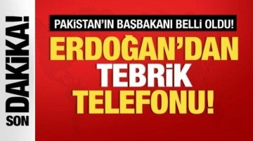 Pakistan'ın Başbakanı belli oldu! Erdoğan'dan tebrik telefonu