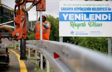 Paraşüt Tepe’ye giden yol artık daha güvenli