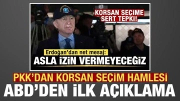 PKK'nın korsan seçim hamlesi sonrası ABD'den açıklama