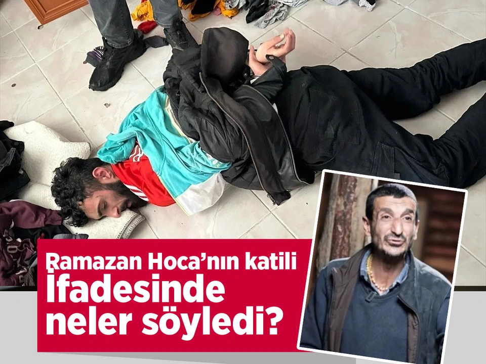 Ramazan Hoca'nın katilinin savcılık ifadesi ortaya çıktı