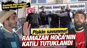 Ramazan Hoca'yı öldüren katil zanlısı tutuklandı! Pişkin savunma...