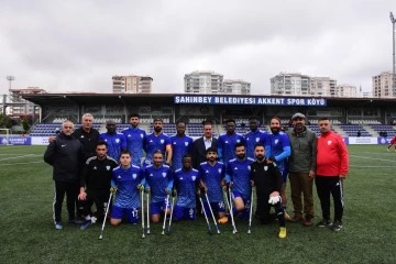 ŞAHİNBEY AMPUTE TAKIMINDAN NET SKOR 3-0   