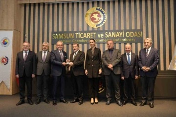 Samsun TSO’da meclis üyelerine plaket