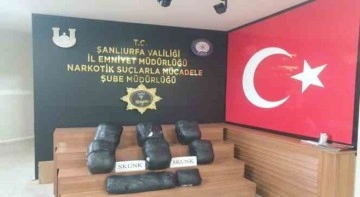 Şanlıurfa’da 32 kilo 660 gram skunk ele geçirildi: 4 gözaltı