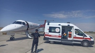 Şanlıurfa’daki hasta bebekler ambulans uçak ile İstanbul’a sevk edildi