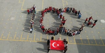 Şanlıurfa’daki Yeni Zelanda okulunda cumhuriyet coşkusu