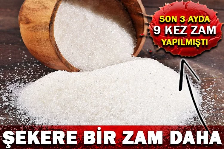 Şekere bir zam daha