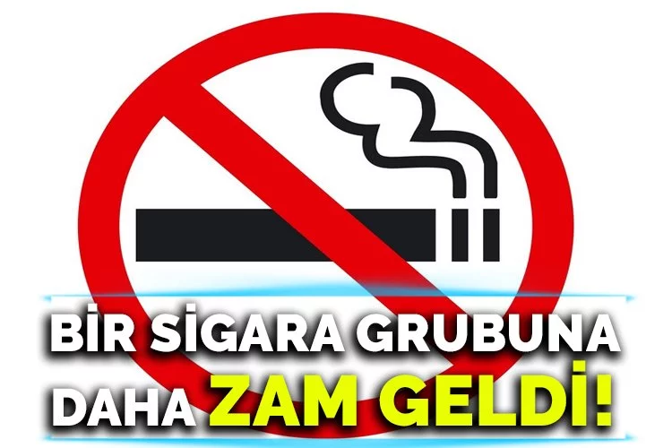 Sigaraya zam geldi