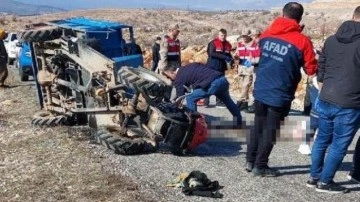 Siirt'te patpat devrildi; 1 ölü, 1 yaralı