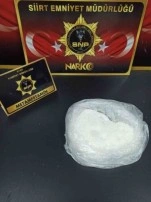 Siirt’te şüpheli şahsın üstünde metamfetamin çıktı