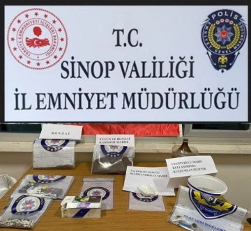 Sinop’ta uyuşturucu operasyonu: 1 gözaltı