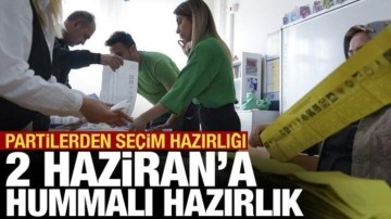 Siyasi partiler 2 Haziran için kolları sıvadı