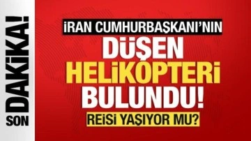 Son dakika... İran Cumhurbaşkanı'nın düşen helikopteri bulundu