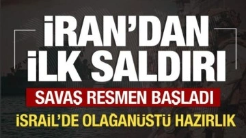 Son dakika: Ve savaş başladı! İran'dan İsrail'e saldırı...Dünya ayakta