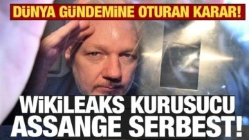 SON DAKİKA: Wikileaks Kurucusu Assange serbest! ABD ile anlaştı