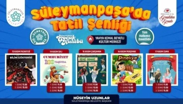 Süleymanpaşalı çocuklar tatili dolu dolu geçirecek