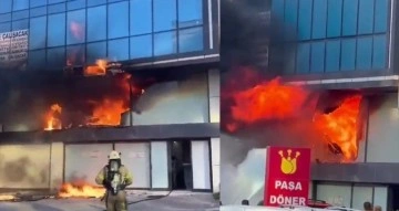 Sultangazi’de tekstil atölyesindeki yangın söndürüldü