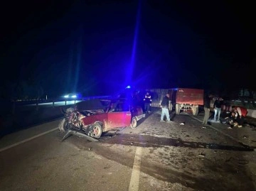 Susurluk’ta trafik kazasında 3 kişi yaralandı