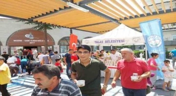 Talas Belediyesi’nden ‘aşure ikramı’