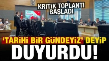 'Tarihi gündeyiz' deyip duyurdu, Toplantı başladı! Dijital Telif Yasası'nda önemli ad