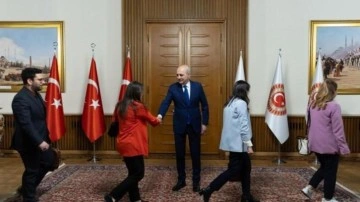 TBMM Başkanı Kurtulmuş Meclis personeliyle bayramlaştı