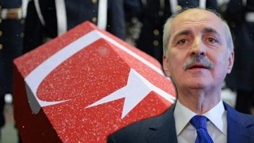 TBMM Başkanı Kurtulmuş'tan şehit askerler için taziye mesajı