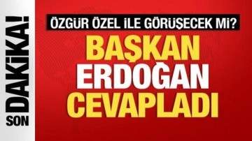 TBMM’de bir araya geldiler! Cumhurbaşkanı Erdoğan, Özel ile görüşme tarihini duyurdu