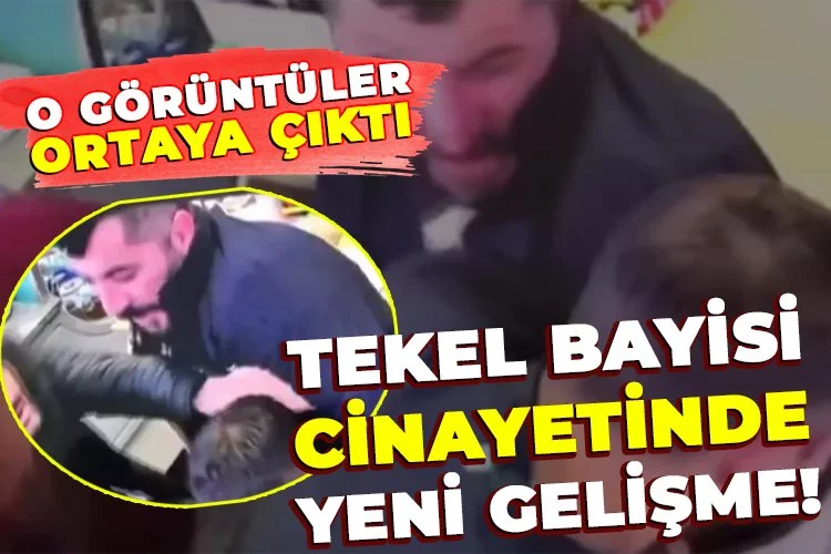 Tekel bayisi cinayetinde yeni gelişme!