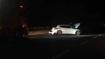 Tekirdağ’da trafik kazası: Direksiyon hakimiyetini kaybeden sürücü yön tabelasına çarptı