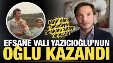 Tokat'ta seçimi efsane vali Recep Yazıcıoğlu'nun oğlu Mehmet Kemal Yazıcıoğlu kazandı