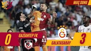 Trendyol Süper Lig: Gaziantep FK: 0 - Galatasaray: 3 (Maç sonucu)