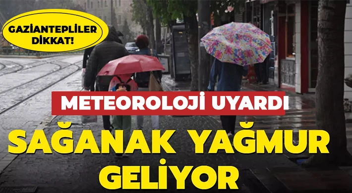 Tüm yurdu etkisi altına alacak: Sağanak yağmur geliyor.