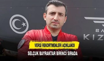 Türkiye'nin 2022 gelir vergisi rekortmeni Selçuk Bayraktar oldu.