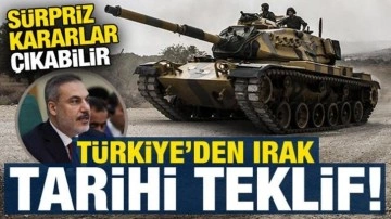 Türkiye'den Irak'a tarihi teklif! Süpriz kararlar çıkabilir...