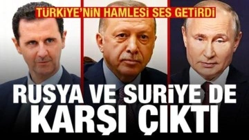 Türkiye'nin hamlesi ses getirdi: Rusya ve Suriye de karşı çıktı