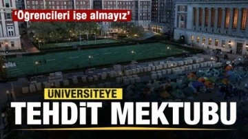 Üniversitesiye tehdit mektubu: Öğrencileri işe almayız