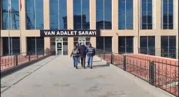 Van’da 42 yıl kesinleşmiş hapis cezası bulunan 1 şahıs tutuklandı