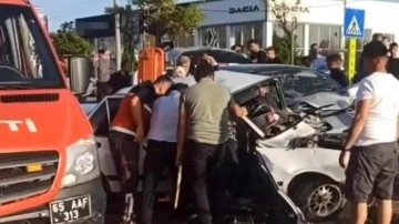 Van'da trafik kazası: 6 yaralı