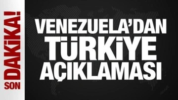 Venezuela: Türkiye önemli bir rol oynuyor