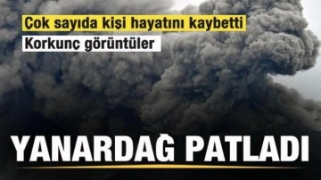 Yanardağ patladı: Çok sayıda kişi hayatını kaybetti