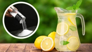 Yazın ferah içeceği: Limonataya tuz eklemenin inanılmaz faydaları!