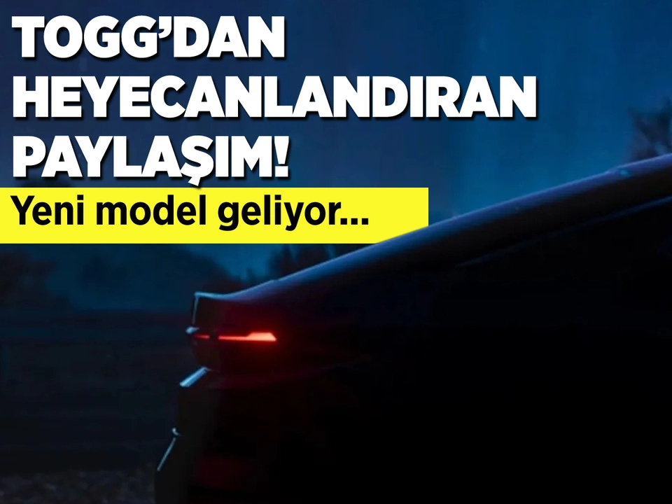 Yeni modelden ilk görüntü geldi! TOGG'dan heyecanlandıran paylaşım