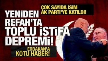 Yeniden Refah'ta toplu istifa! Eski İl Başkanı ve 21 yönetici AK Parti'ye katıldı