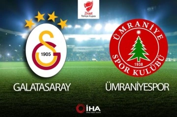 Ziraat Türkiye Kupası: Galatasaray: 1 - Ümraniyespor: 1